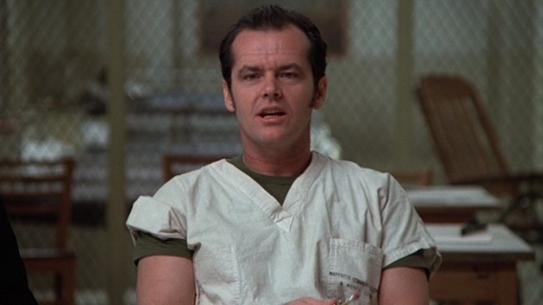 R.P. McMurphy (Jack Nicholson) talking in One Flew Over the Cuckoo's Nest