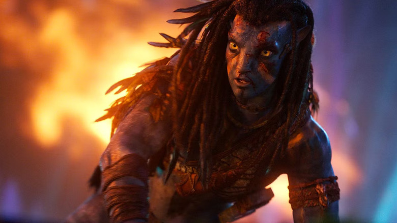 Jake Sully, who does not die, in Avatar: Fire and Ash
