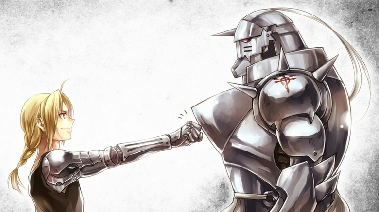 Fullmetal Alchemist Poster Edward Elric Alphonse Elric