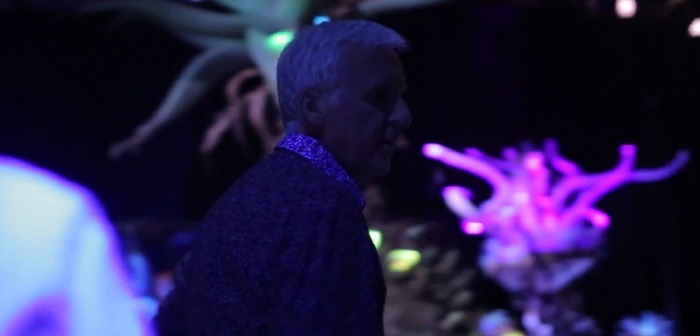 James Cameron Visits Avatar Land Bioluminescent Forrest