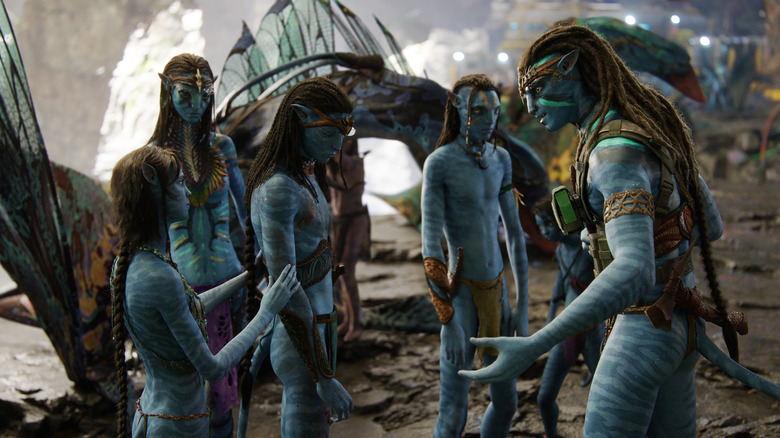 The Sully family in Avatar: The Way of Water