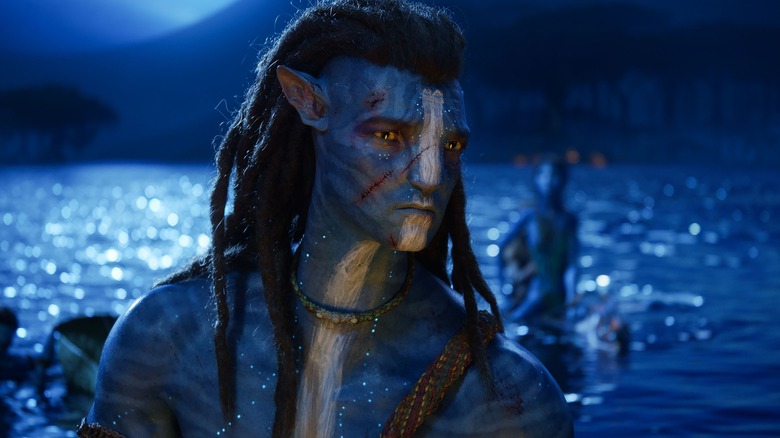 Sam Worthington in Avatar: The Way of Water