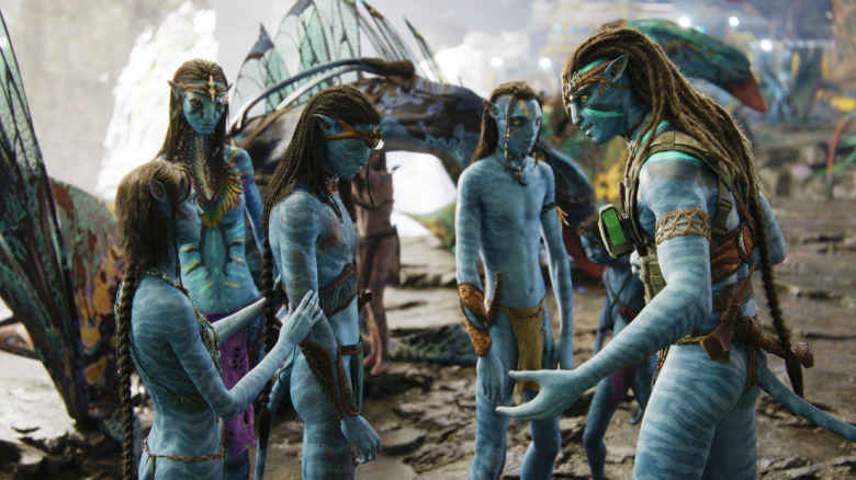 The Sully family in Avatar: The Way of Water