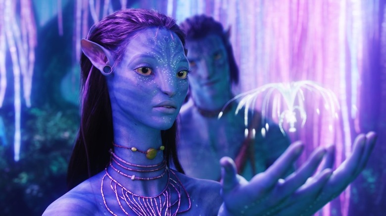 Jake and Neytiri in Avatar