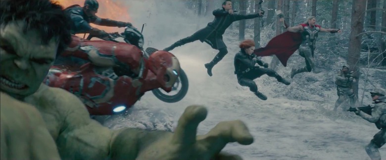 Avengers age of ultron behind the scenes