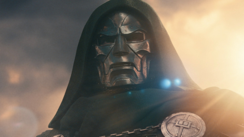 Doom flanked by sunlight in Avengers: Doomsday