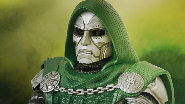 A Doctor Doom popcorn receptacle for Avengers: Doomsday
