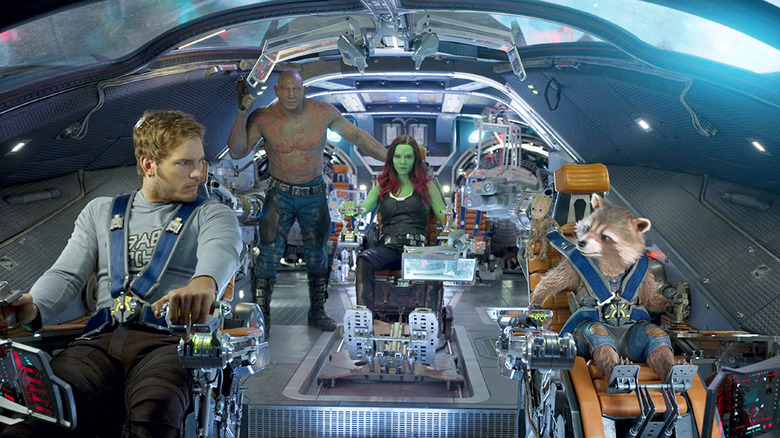The main cast of Guardians of the Galaxy Vol. 2