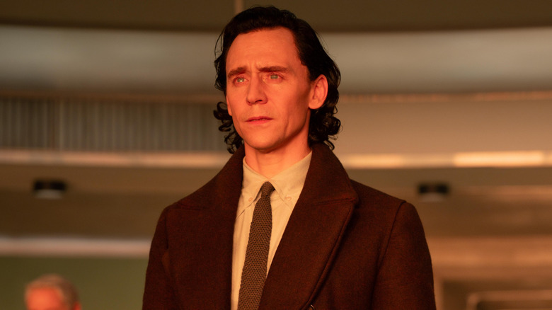 Tom Hiddleston as Loki at the TVA in Loki