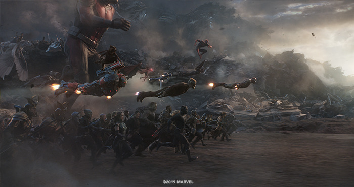 Avengers Endgame final battle