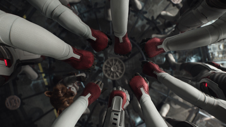 Avengers Endgame time machine scene