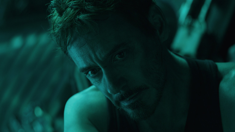 Avengers Endgame Tony Stark in space
