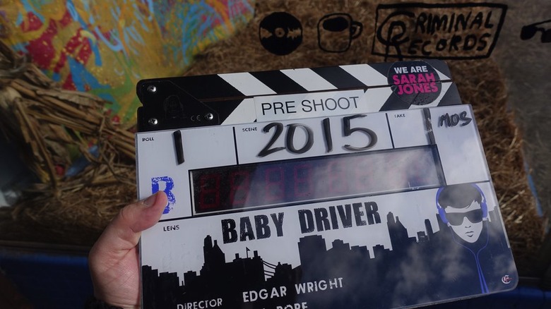 baby driver filming