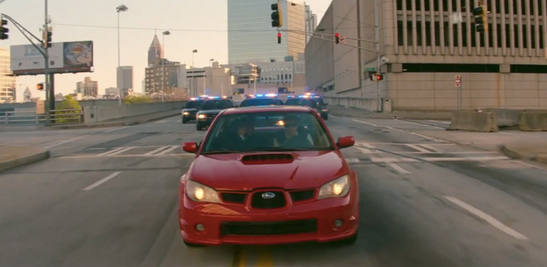 Baby Driver Opening Chase