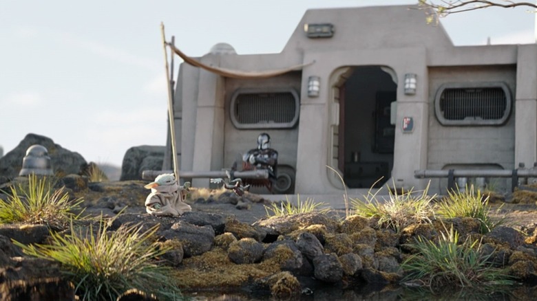 The Mandalorian Grogu frog