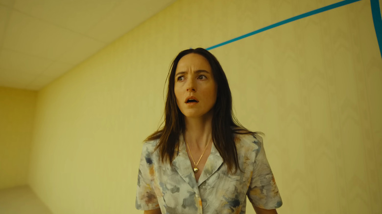 Renate Reinsve as Mary after arriving in the Backrooms in Backrooms