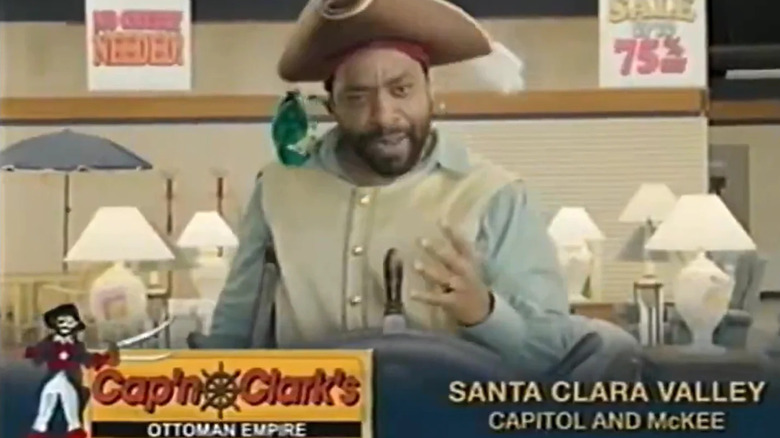Captain Clark discusses his great deals on furniture in Backrooms