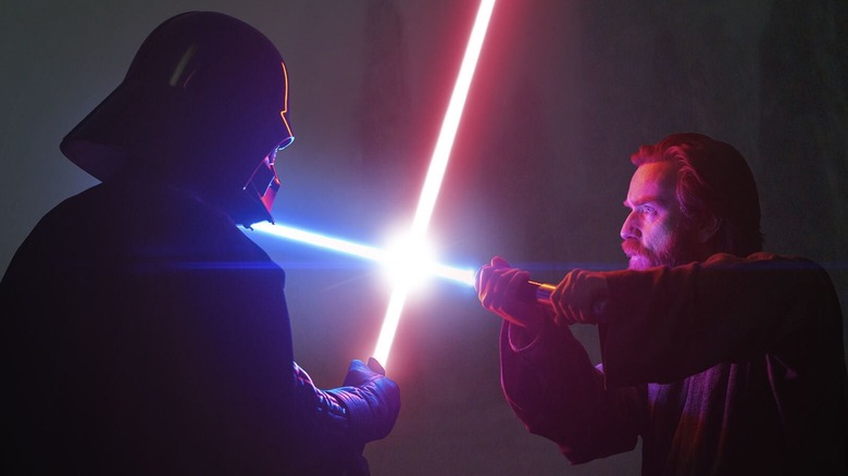 Obi-Wan Kenobi show Darth Vader duel 