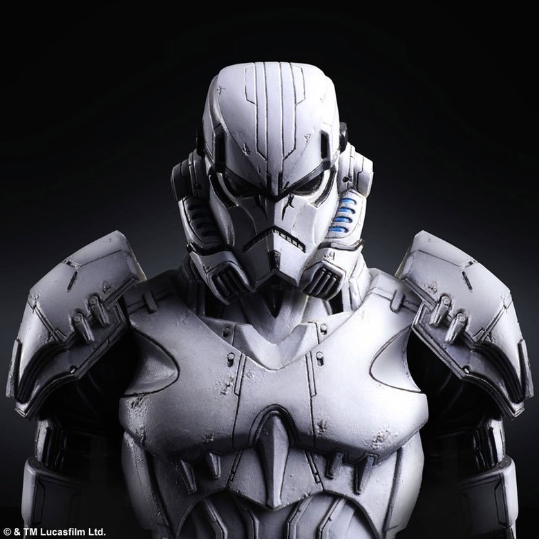 Badass Star Wars Figures From Square Enix - Stormtrooper Play Arts Kai Variant Figure
