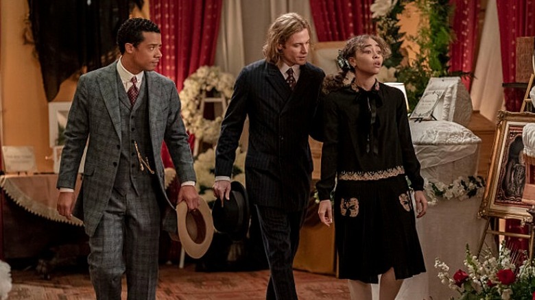 Jacob Anderson, Sam Reid, Bailey Bass, Interview with The Vampire