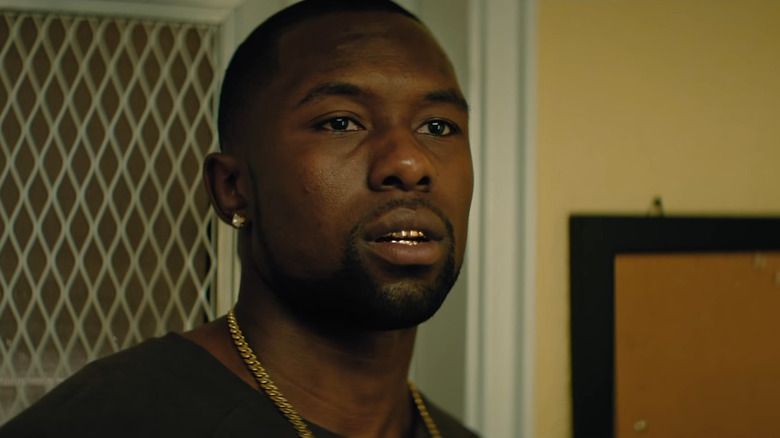 Trevante Rhodes as Black in Moonlight