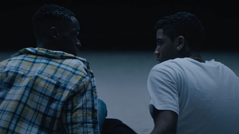 Ashton Sanders and Jharrel Jerome in Moonlight