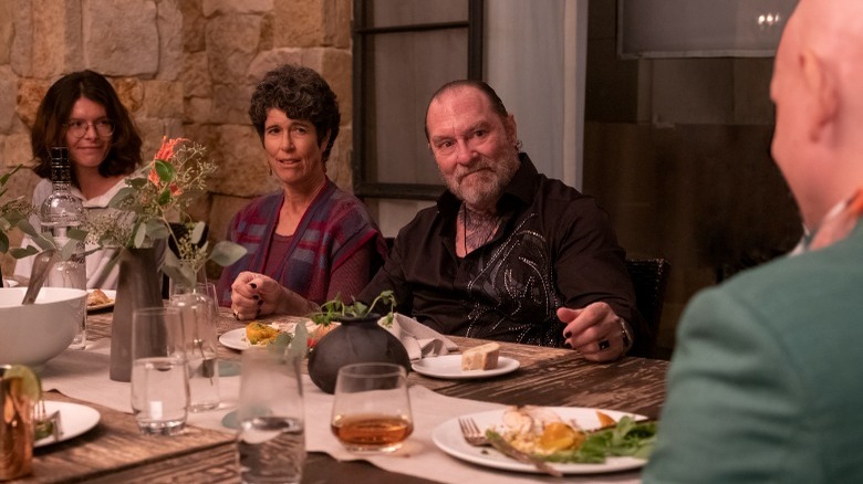 Carrie Gibson, Stephen Root, Barry