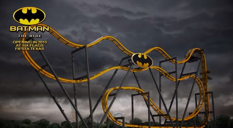 Batman 4D Roller Coaster