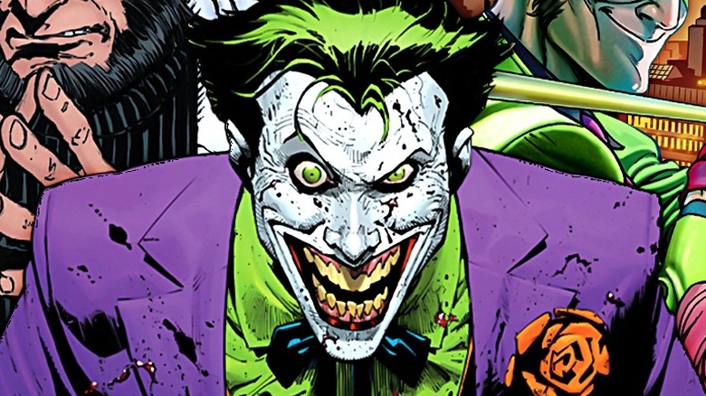 Joker evil smile