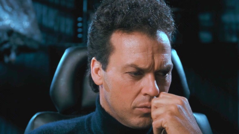Batman (1989) Michael Keaton looks concerned