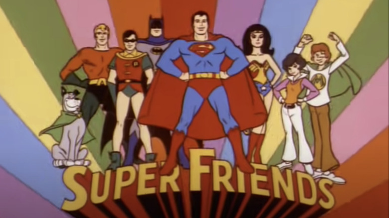 Super Friends title card