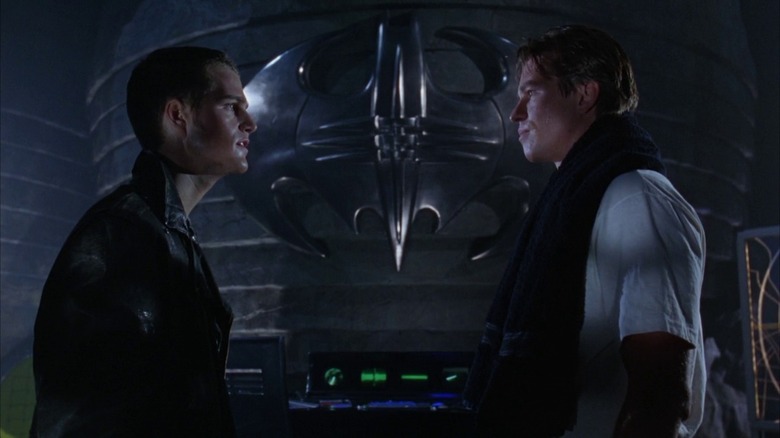 Chris O'Donnell and Val Kilmer in Batman Forever
