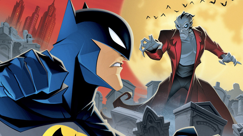 Batman against Dracula poster