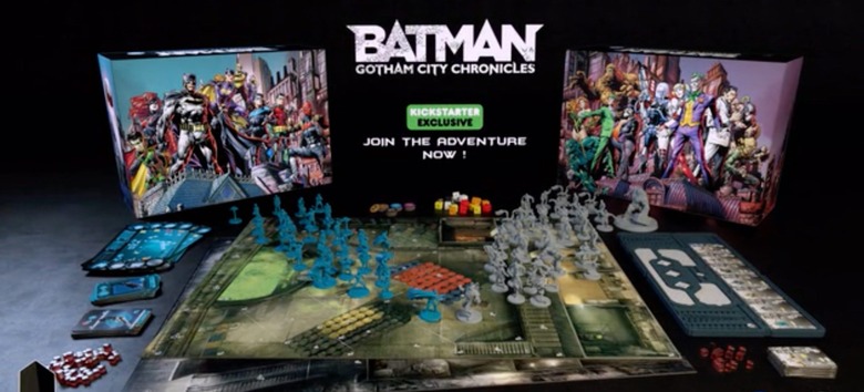 batman gotham city chronicles unboxing