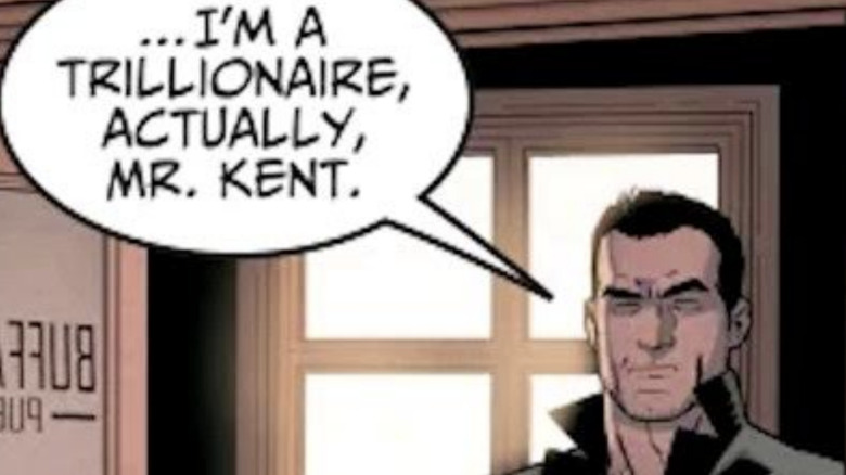 Bruce Wayne tells Clark Kent he's a billionaire in Injustice 2, Annual 2