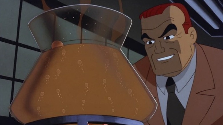 Batman The Animated Series Roland Daggett chemical boiling