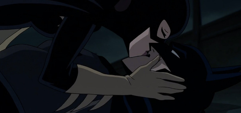 Batman The Killing Joke Honest Trailer - Batgirl Kissing Batman