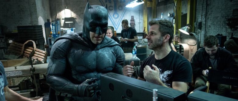 Batman v Superman Zack Snyder and Ben Affleck