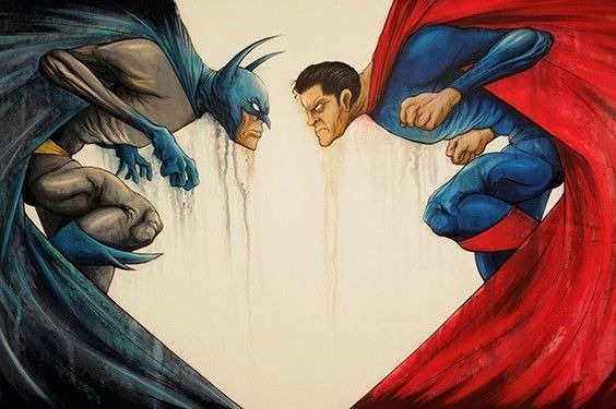 Charles Wallace - Batman Vs Superman - Pencil Sketch Drawings - NoBullART  Art Gallery