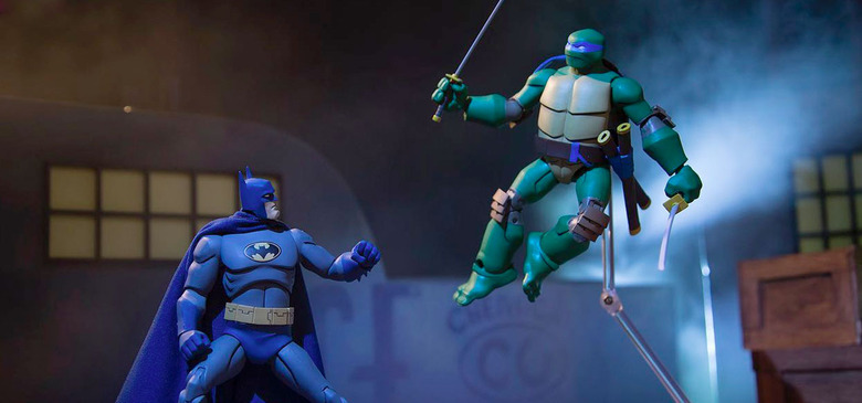 Batman vs Teenage Mutant Ninja Turtles Action Figures