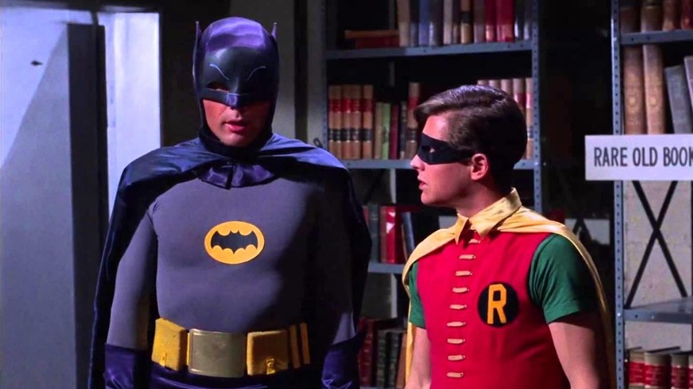 Adam West and Burt Ward on Batman