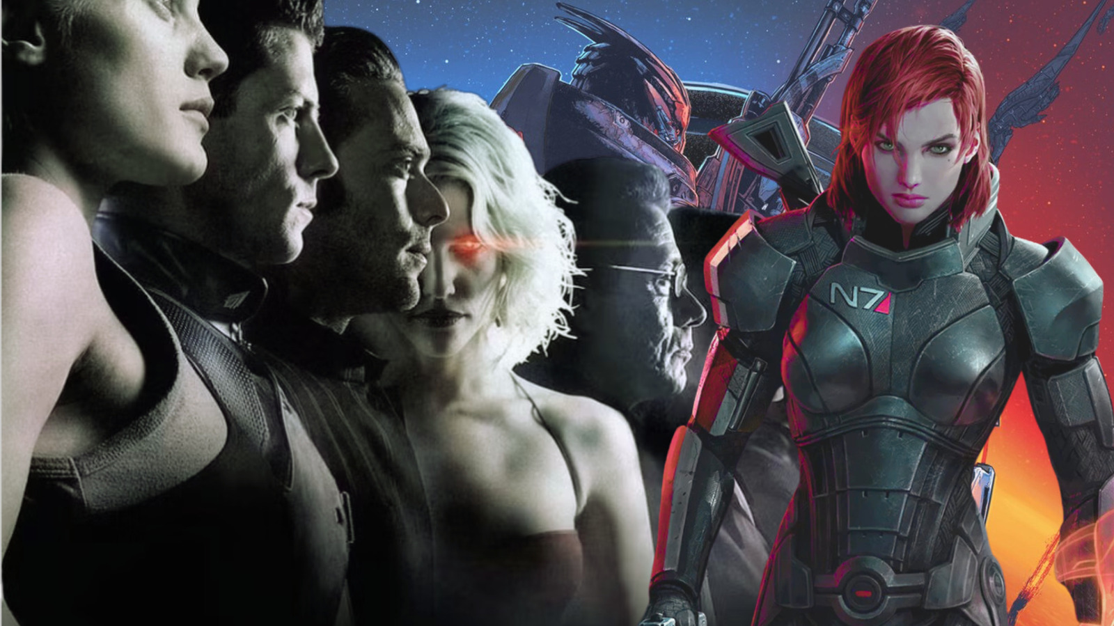 Battlestar Galactica Inspired Two Crucial Alien Races In The Mass Effect Video Games