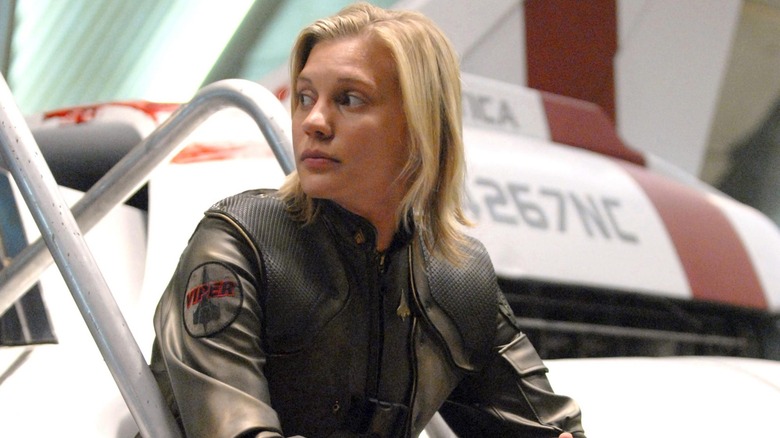 Katee Sackhoff in Battlestar Galactica