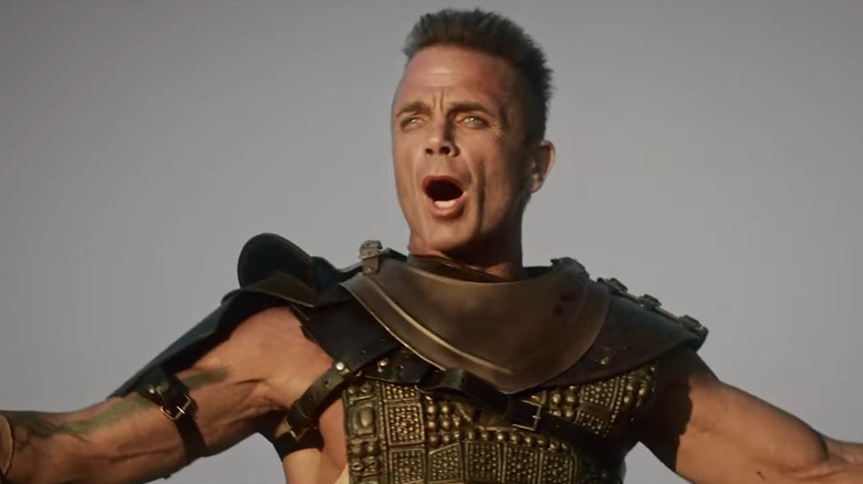 Balam (David Chokachi) yelling in Predator: Wastelands