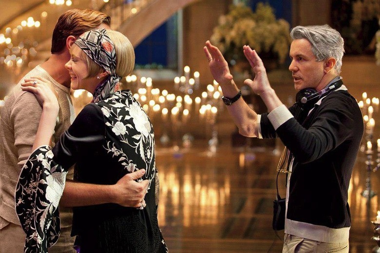 Baz Luhrmann directing The Great Gatsby