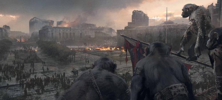 Dawn of the Planet of the Apes Concept Art