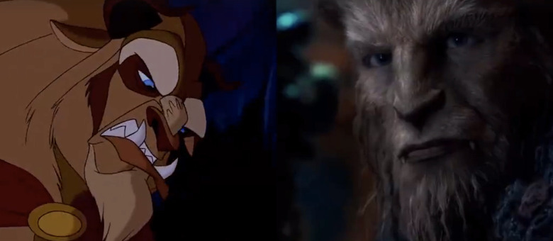 Beauty and the Beast Trailer Comparison