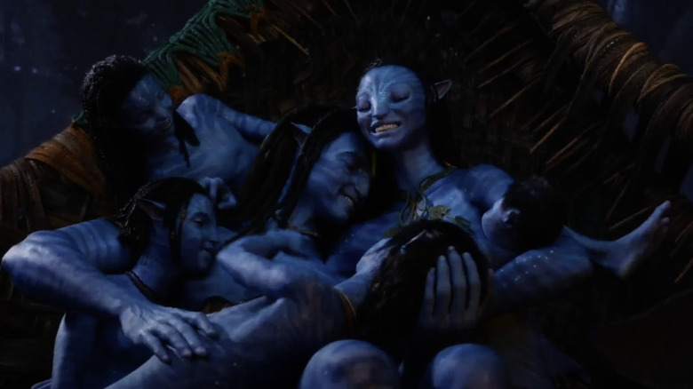The Sully family in Avatar: The Way of Water