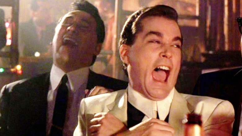 Goodfellas Ray Liotta as Henry laughing