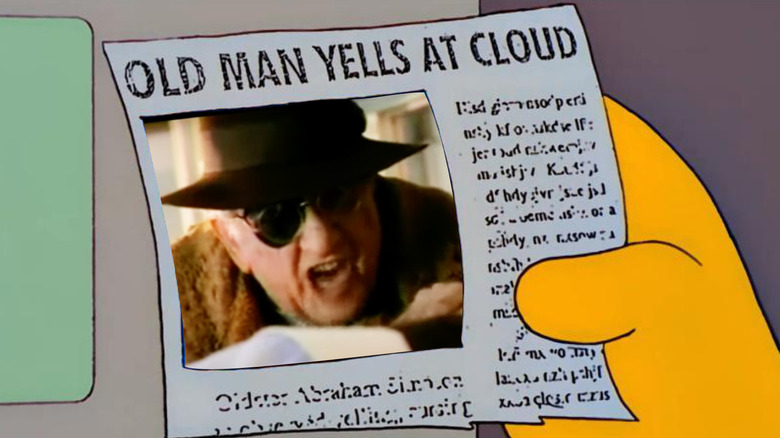 Old Man Indy Indiana Jones George Hall Indiana Jones Chronicles Young Indiana Jones Grandpa Simpson The Simpsons Old Man Yells at Cloud